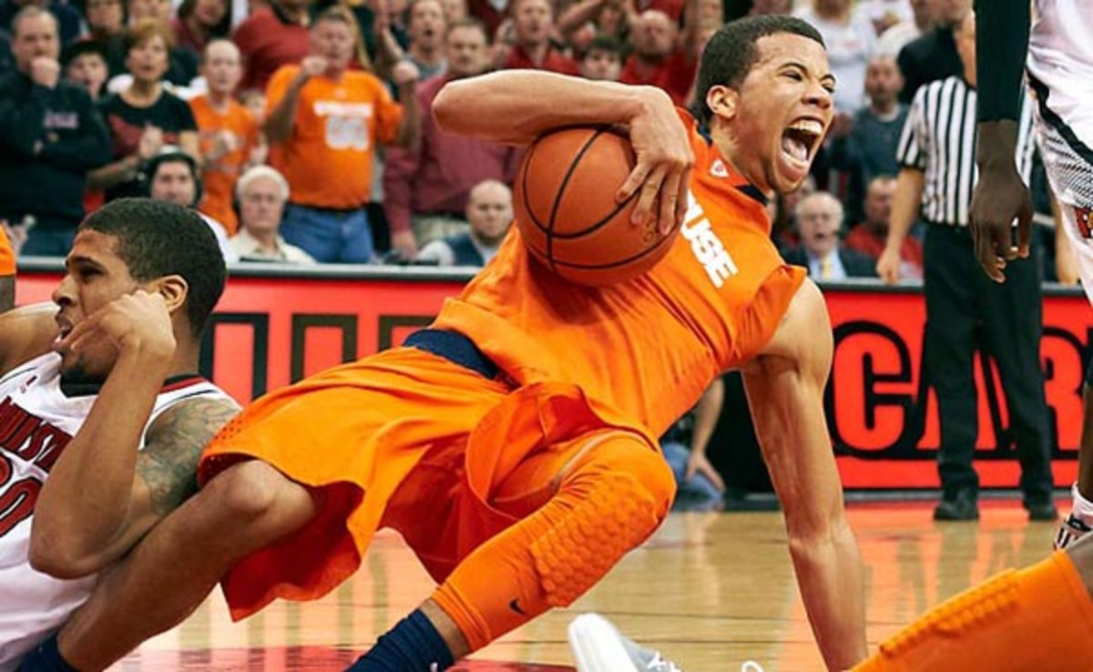 Michael Carter-Williams averaged 11.9 points and 7.3 assists at Syracuse last season.