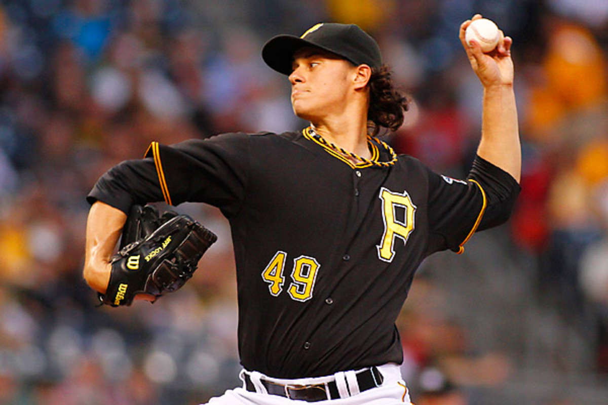 Jeff Locke held the Cubs to three hits and a walk over seven innings of one-run ball.