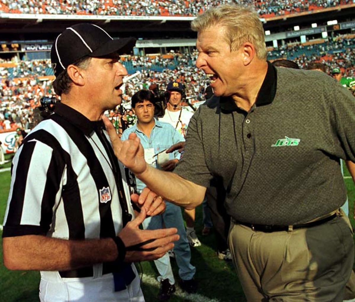 Bill Parcells, Mike Pereira