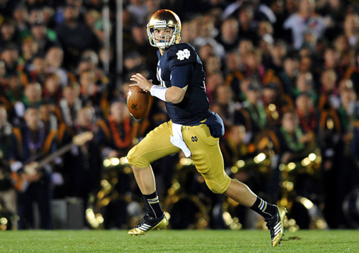 Notre Dame coach Brian Kelly said Tommy Rees won't have to fight to win the Irish's starting QB job.