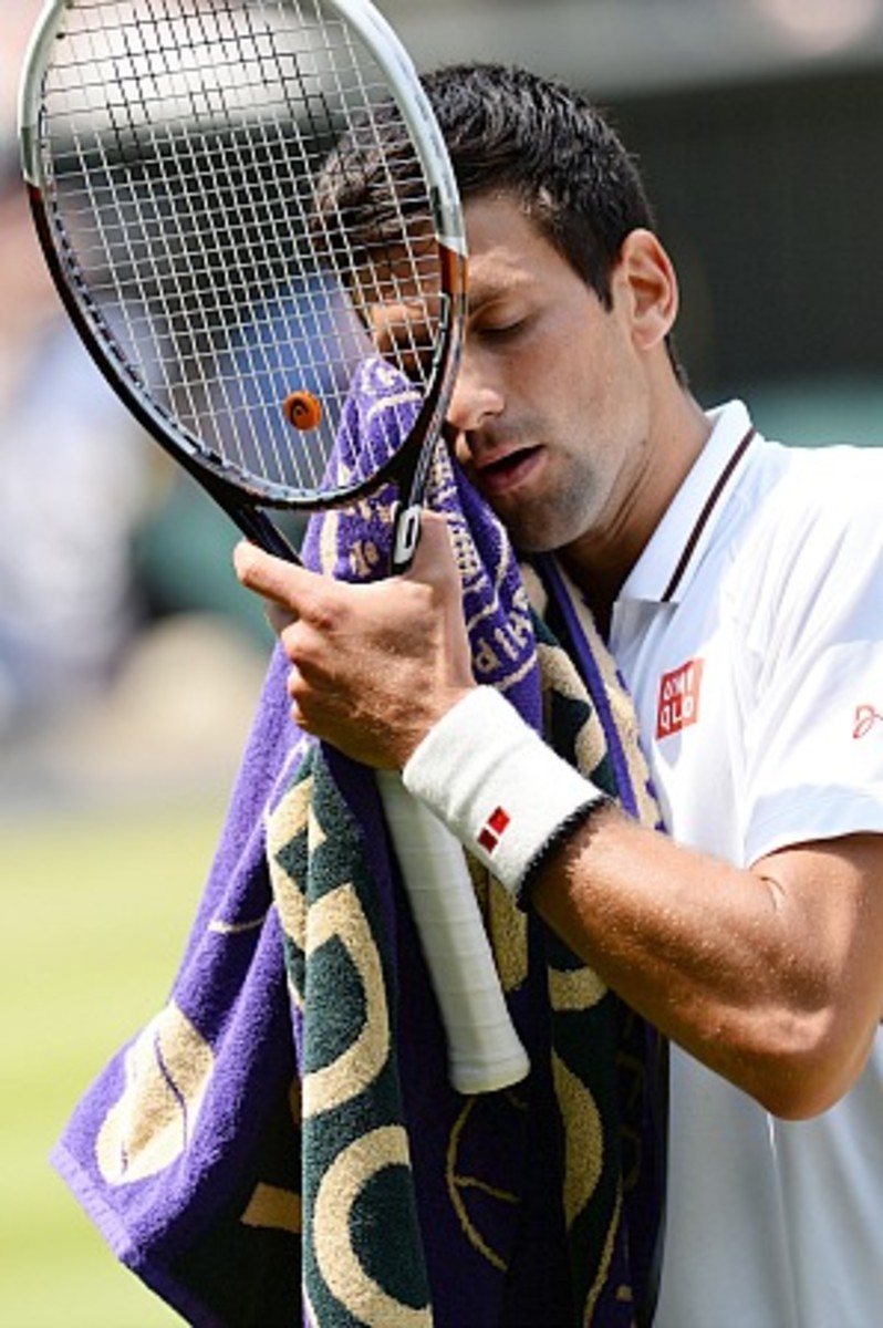 Djokovic has never lost to Del Potro at a Slam. (Mike Hewitt/Getty Images)