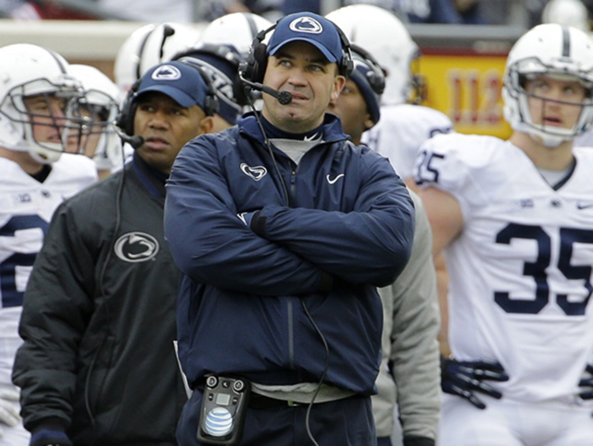 After two seasons with Penn State, Bill O'Brien is poised to return to the NFL. (Photo: Ann Heisenfelt/AP)