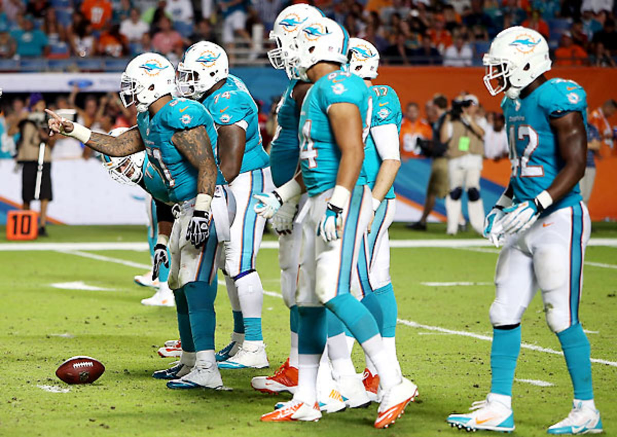 Miami's offensive line problems began well before the Jonathan Martin-Richie Incognito saga.