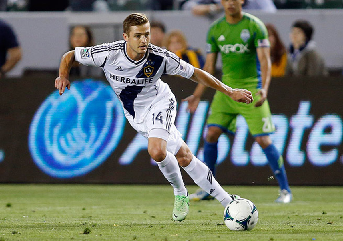 Robbie Rogers became the first openly gay player to feature in a MLS game when he was subbed in against Seattle.