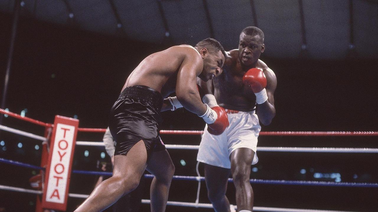 Buster Douglas upsets Mike Tyson in heavyweight boxing match Sports