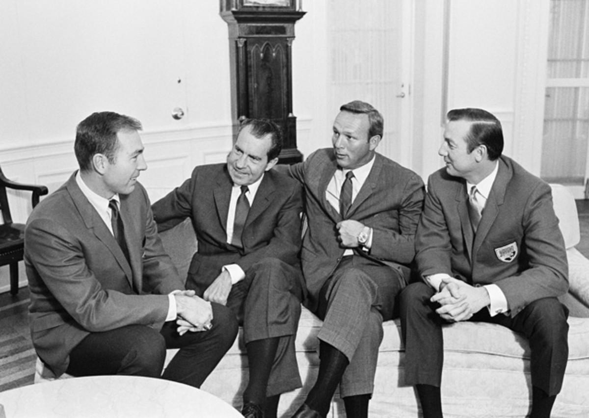 Bart Starr, Arnold Palmer and Al Kaline