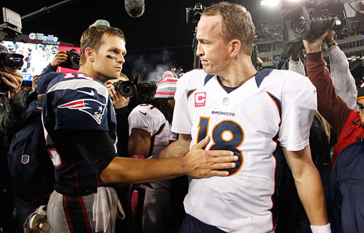 Tom Brady and Peyton Manning will have cameras on them for the entirety of their Week 12 duel.