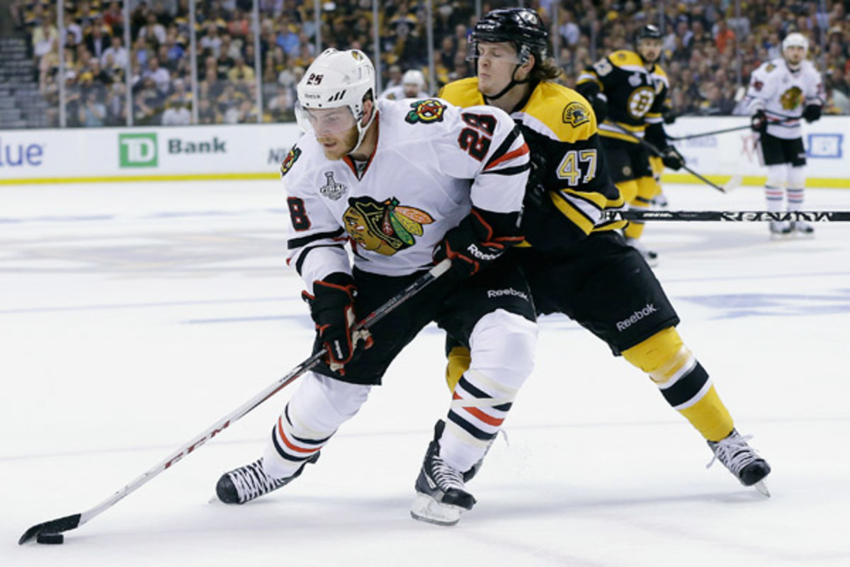 Stanley Cup Final: Blackhawks' Marian Hossa out for Game 3 vs. Bruins -  Sports Illustrated
