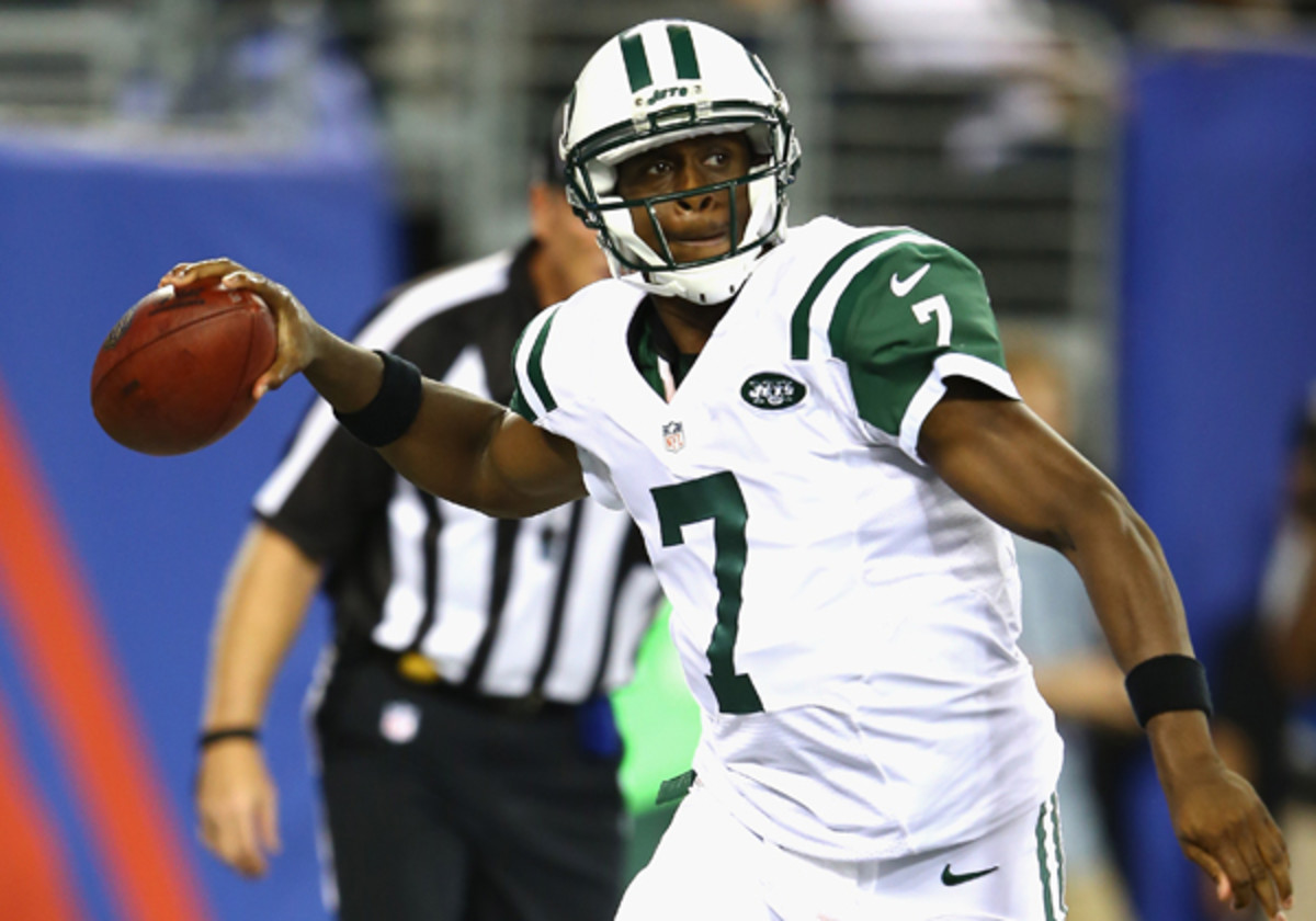 Geno Smith does his best Dan Orlovsky impression, runs out of back of ...