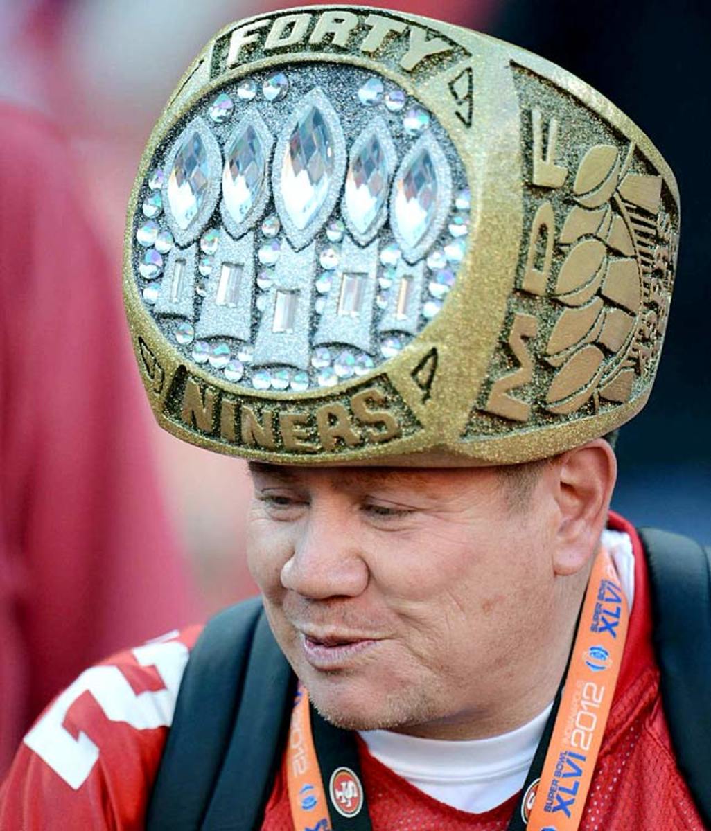 49ers Super Bowl ring hat