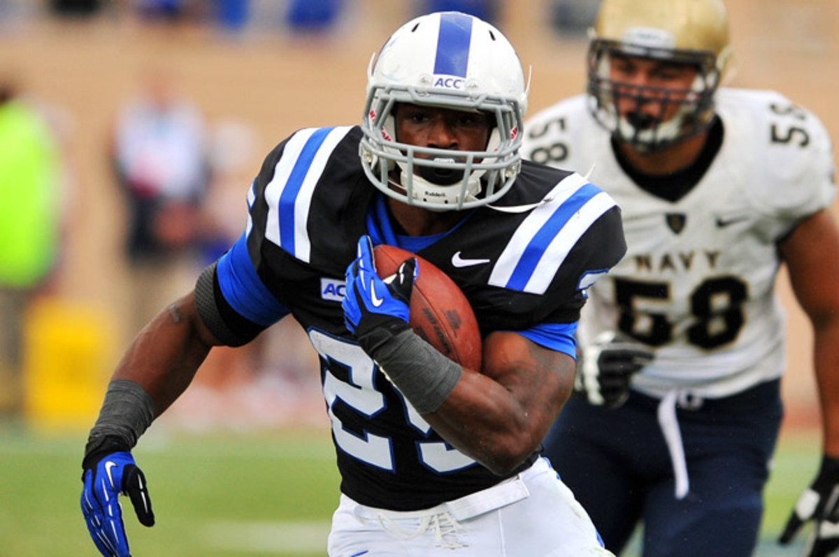 Rushing leader Jela Duncan is not eligible to return until the Spring 2015 semester. 