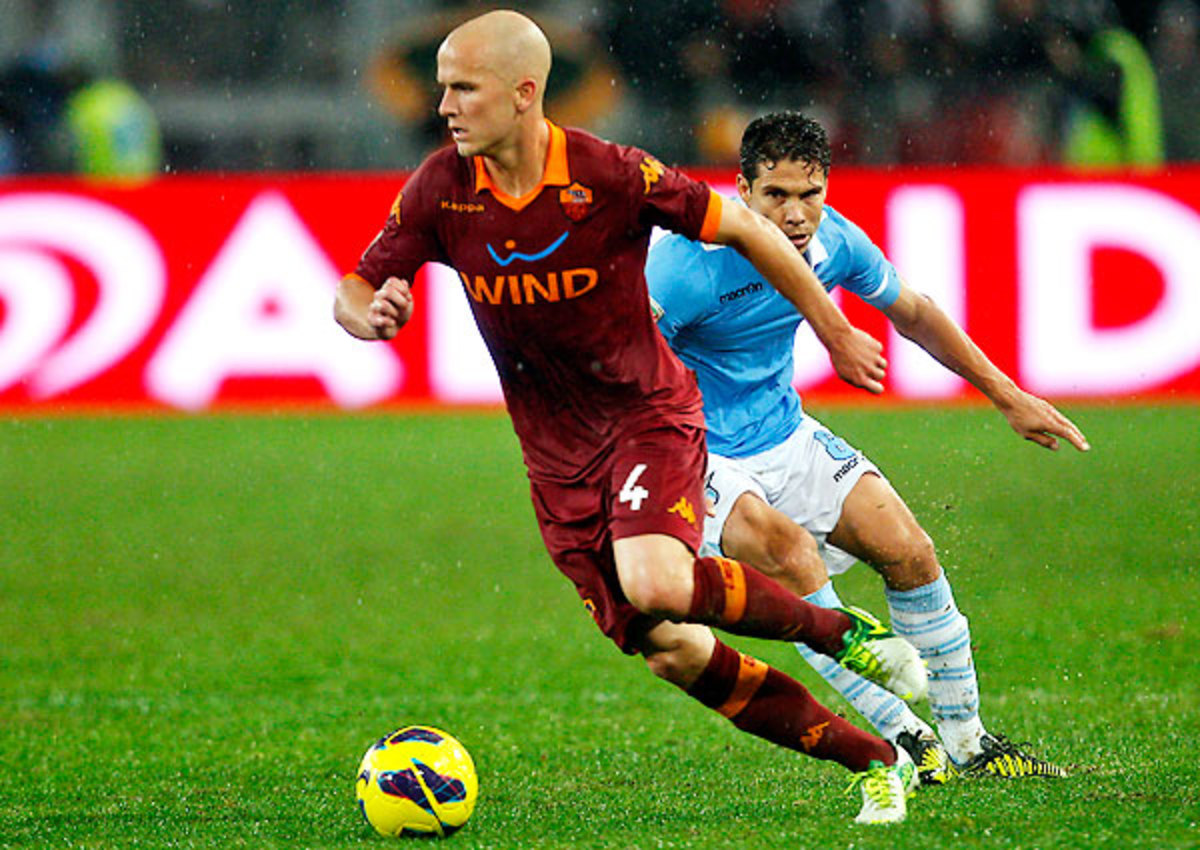 Roma's off to an 8-0 start, but Michael Bradley's been a spectator for most of it. 