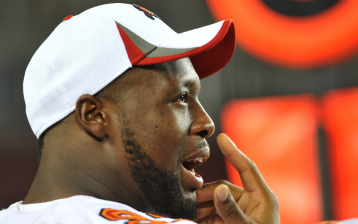 Gerald McCoy was flabbergasted at the grief he took for helping up an opponent. (Al Messerschmidt/Getty Images)