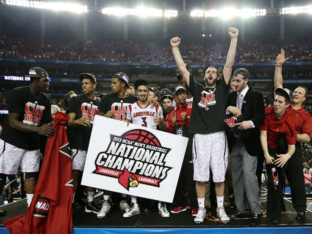 Louisville Beats Michigan, 82-76, to Win National Championship