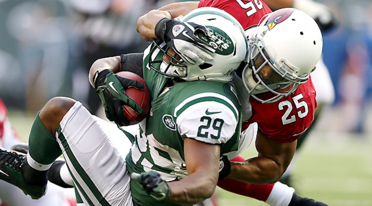 Kerry Rhodes' four picks last year were one off his career high. (Elsa/Getty Images)