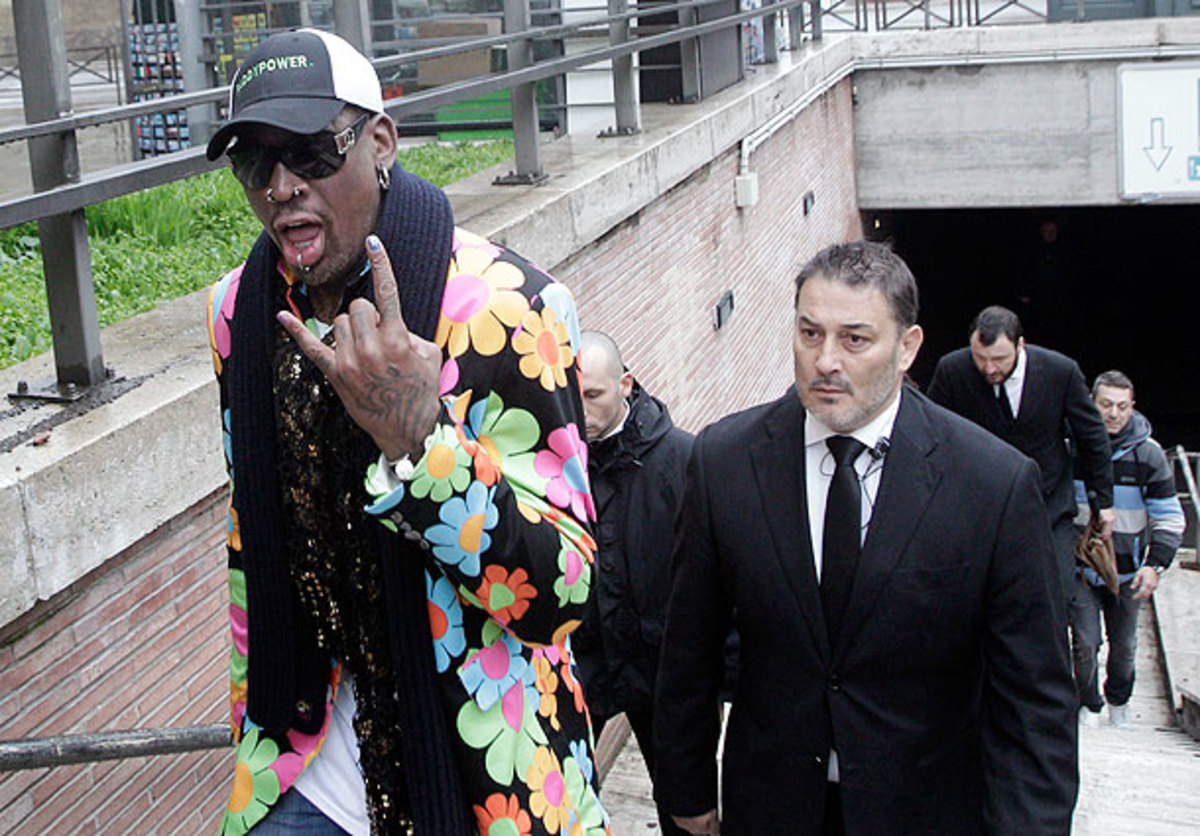 Dennis Rodman travels to the Vatican