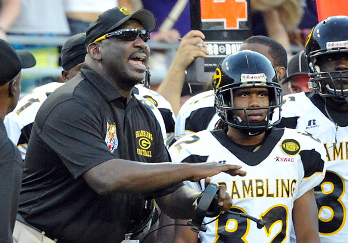 Grambling's 17-game losing streak has already seen head coach Doug Williams fired and now has given rise to player protests. (Max Faulkner/Fort Worth Star-Telegram/MCT via Getty Images)