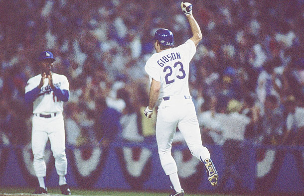Kirk Gibson home run in 1988 World Series, High fly ball into right  field On this day in 1988, Kirk Gibson made Dodger history., By Los  Angeles Dodgers