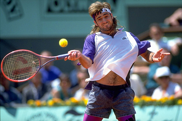 Gladys eficientemente Lavandería a monedas Andre Agassi re-signs with Nike: A look back at his memorable commercials -  Sports Illustrated