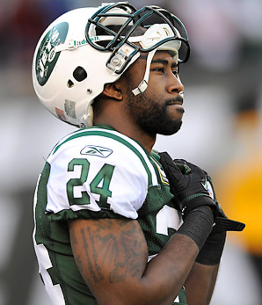 Darrelle Revis has 19 interceptions in six seasons. (Bill Kostroun/AP)