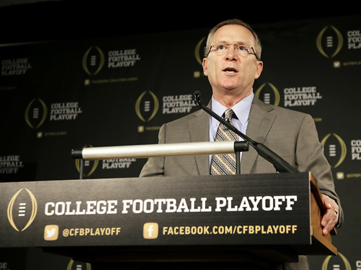 Arkansas AD Jeff Long is the chairman of the College Football Playoff selection committee. (Tony Gutierrez/AP)