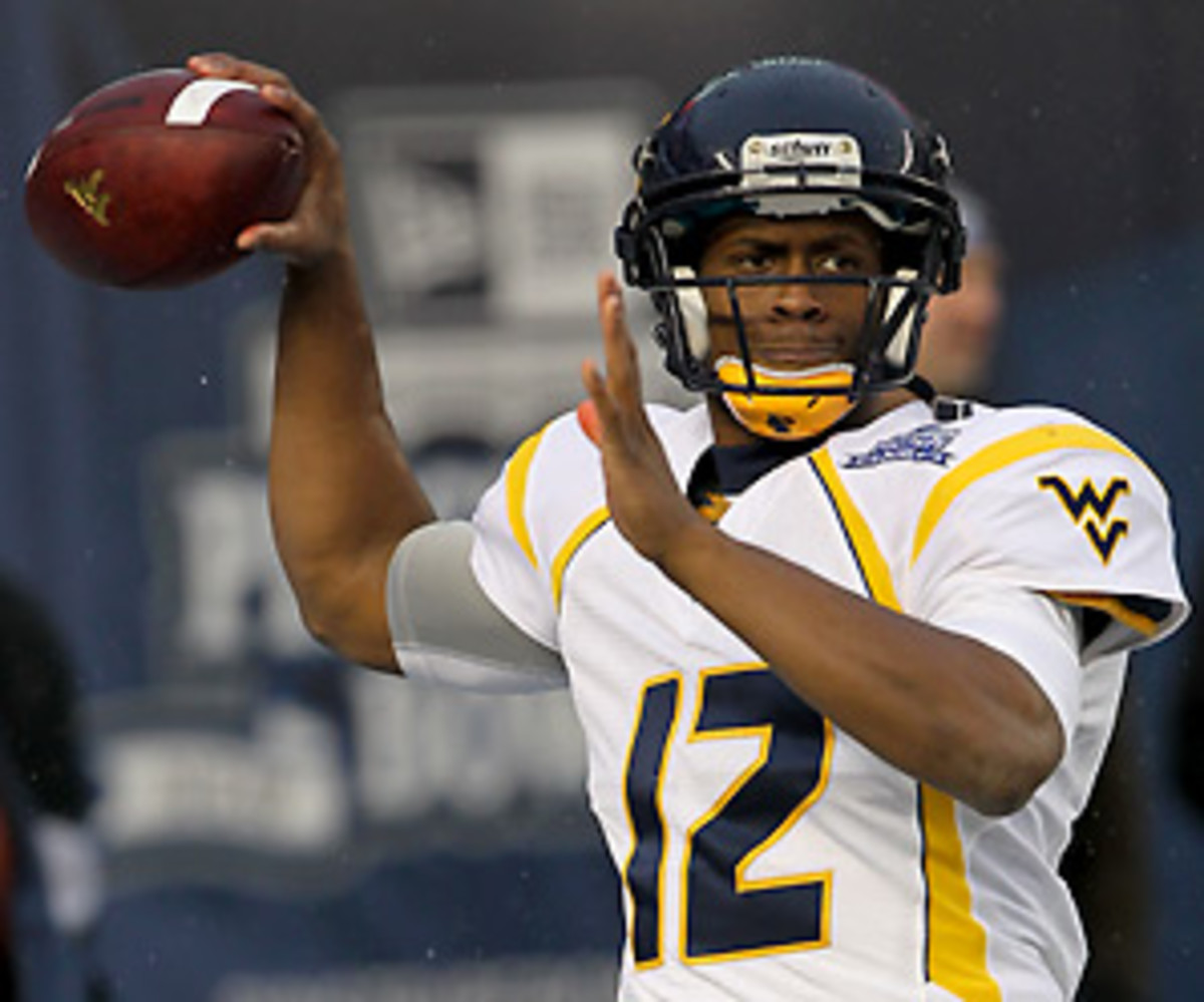 Geno Smith could be an option for the Eagles with the fourth overall pick in the draft. (Icon SMI)