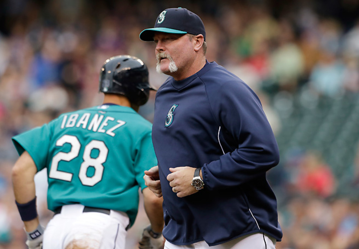 Eric Wedge missed the Mariners' win over the Indians after complaining of dizziness before the game.