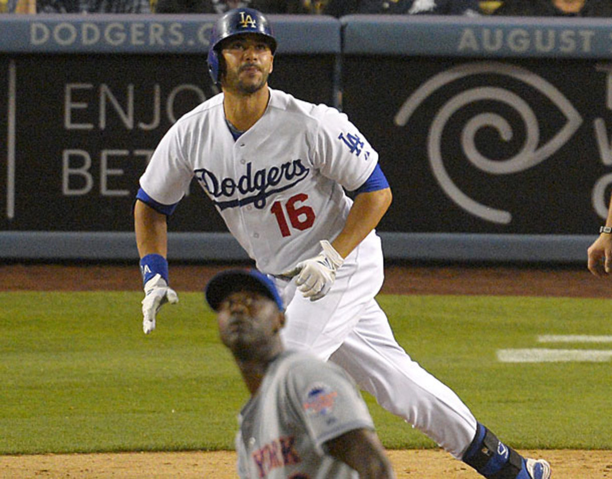 Andre Ethier and LaTroy Hawkins