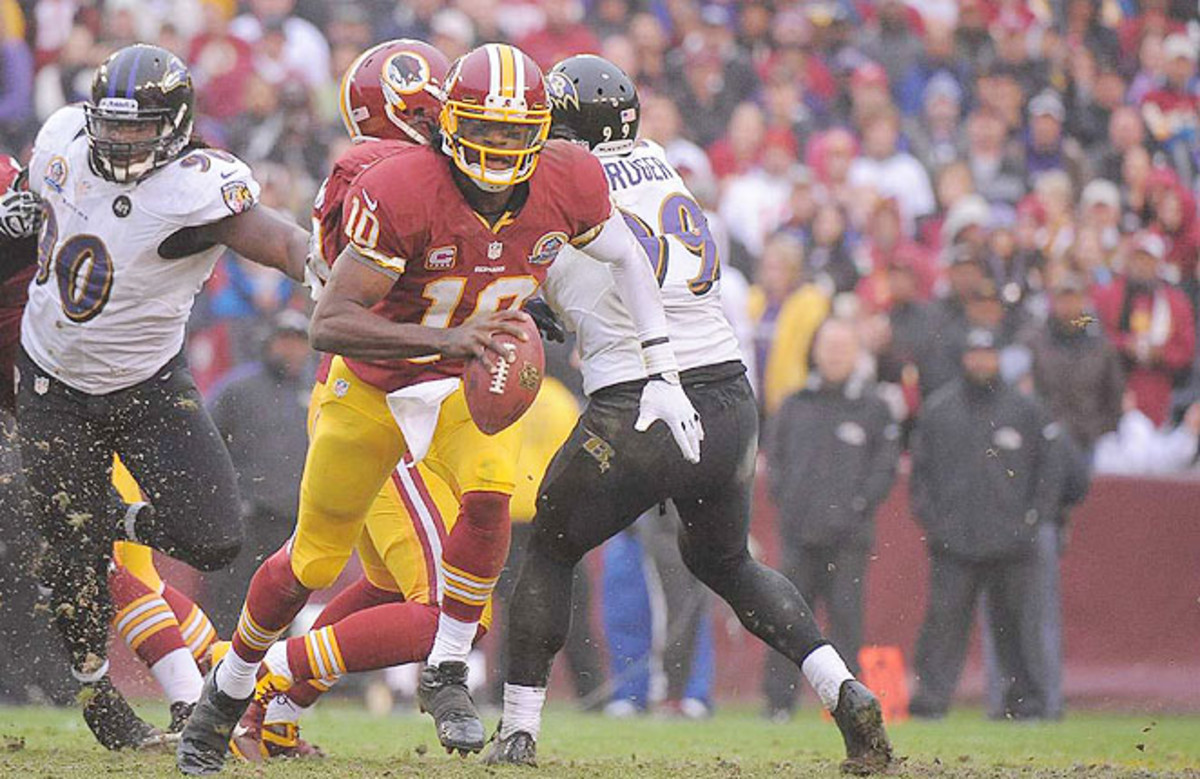 Shanahan: Robert Griffin III Needs To Learn To Avoid Contact - Sports ...