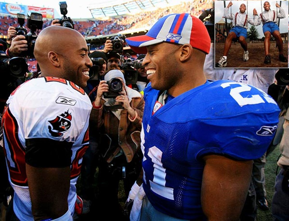 Ronde and Tiki Barber