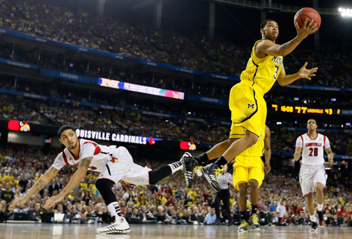 Michigan's Trey Burke has declared for the NBA draft. (Andy Lyons/Getty Images)