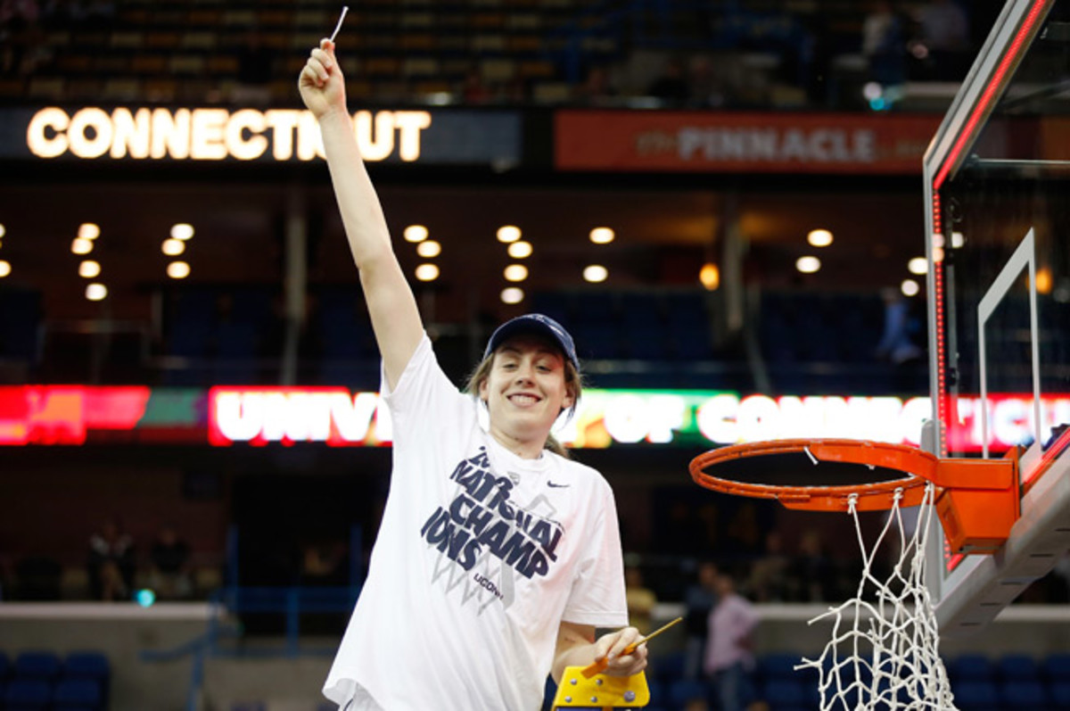 Breanna Stewart became the first freshman in 26 years to win Most Oustanding Player of the Final Four.