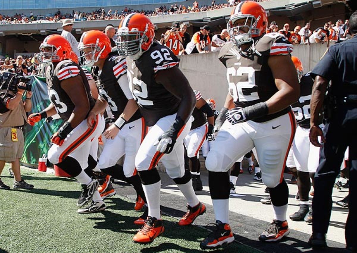 Jason Pinkston (right) said the team 'escaped one' during their flight from Cincinnati to Cleveland. 