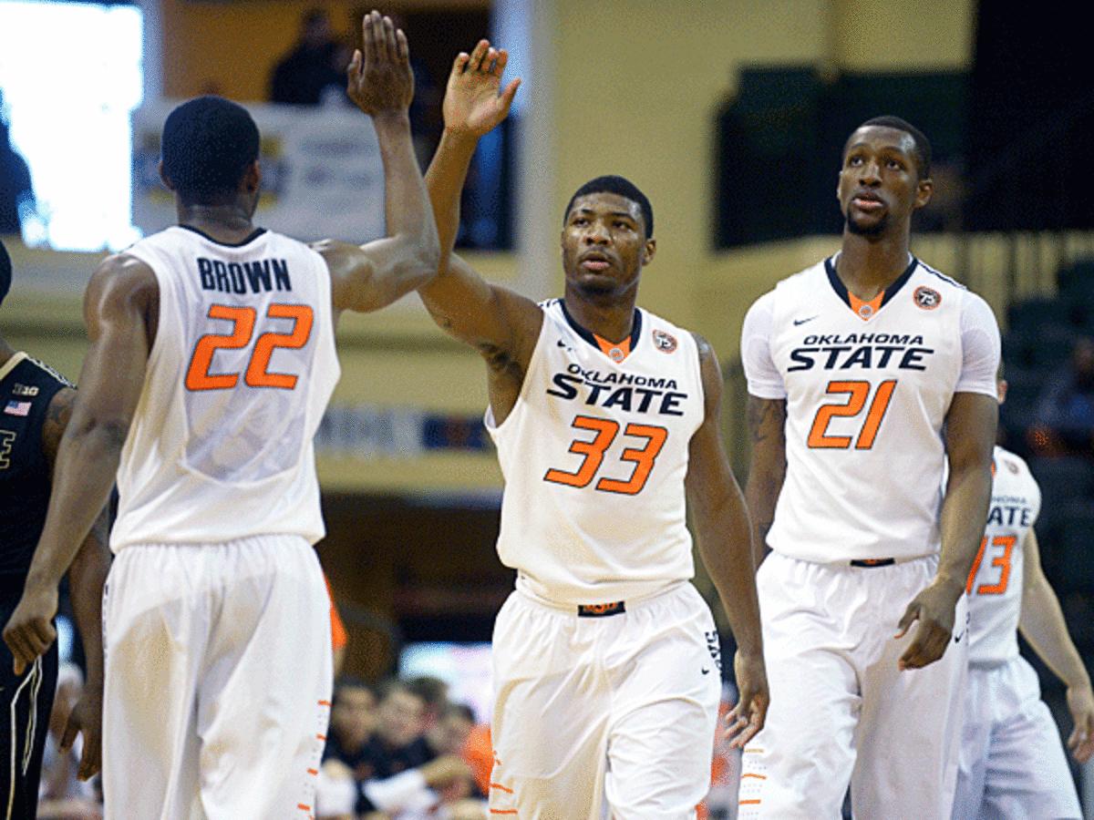 Marcus Smart continued his torrid start to the season with a dominant performance against Purdue. (AP)