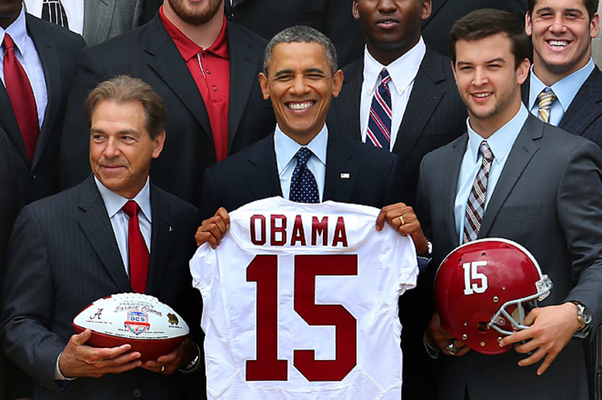 Barack Obama has expressed interest in dropping by the College GameDay set as a guest picker this fall. 