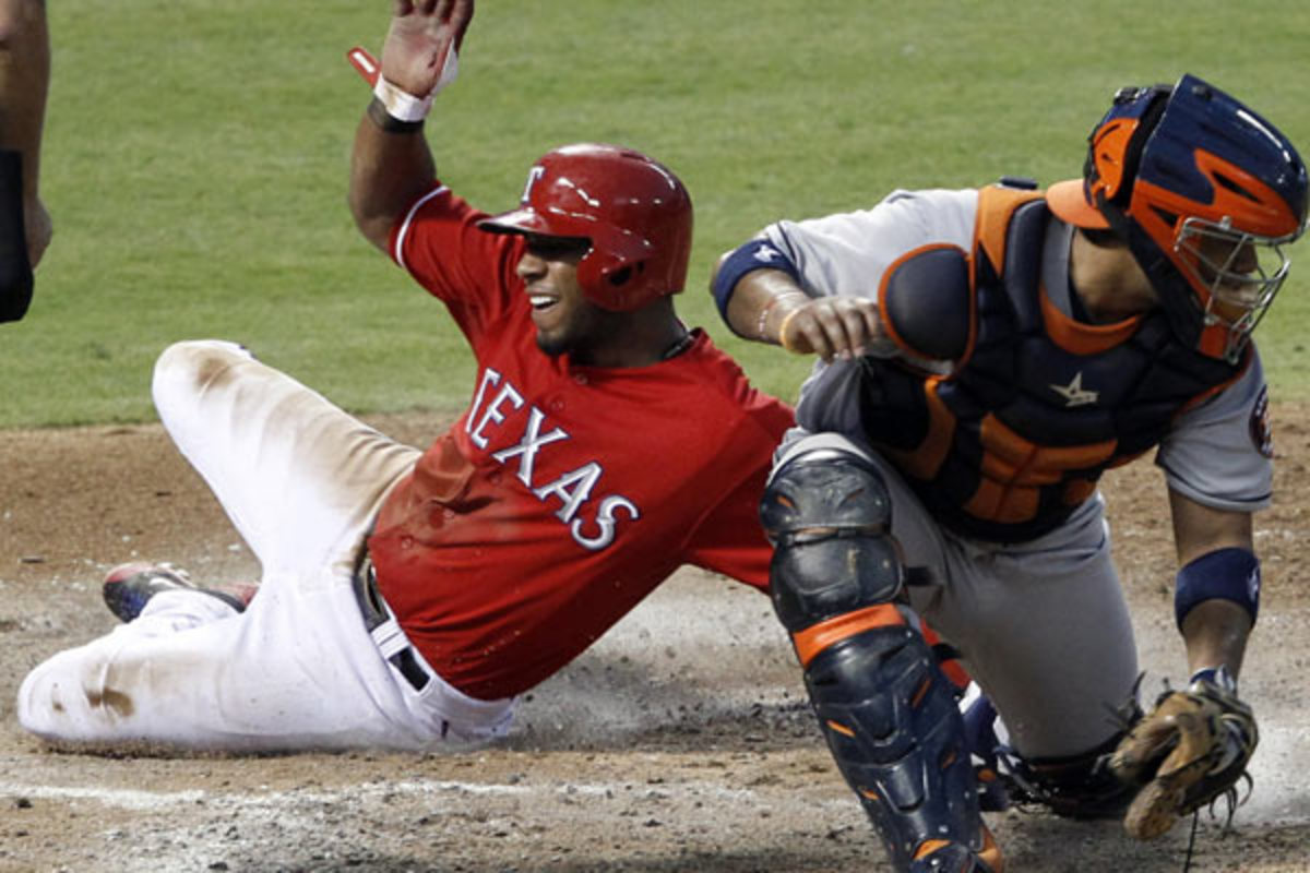 Elvis Andrus, Carlos Corporan