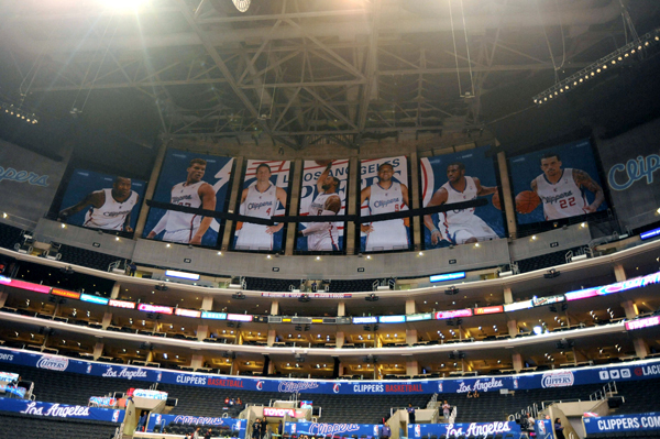 staples center clippers