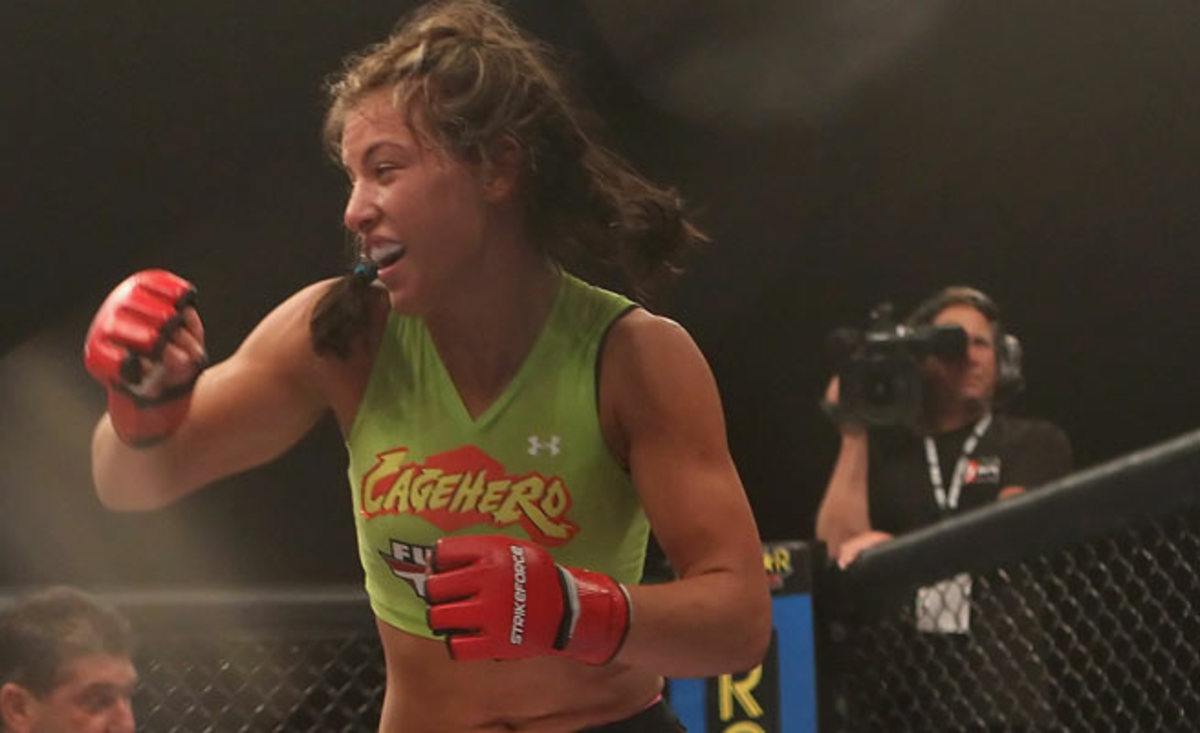 Miesha Tate is one of two women who will coach teams of UFC hopefuls on The Ultimate Fighter 18.