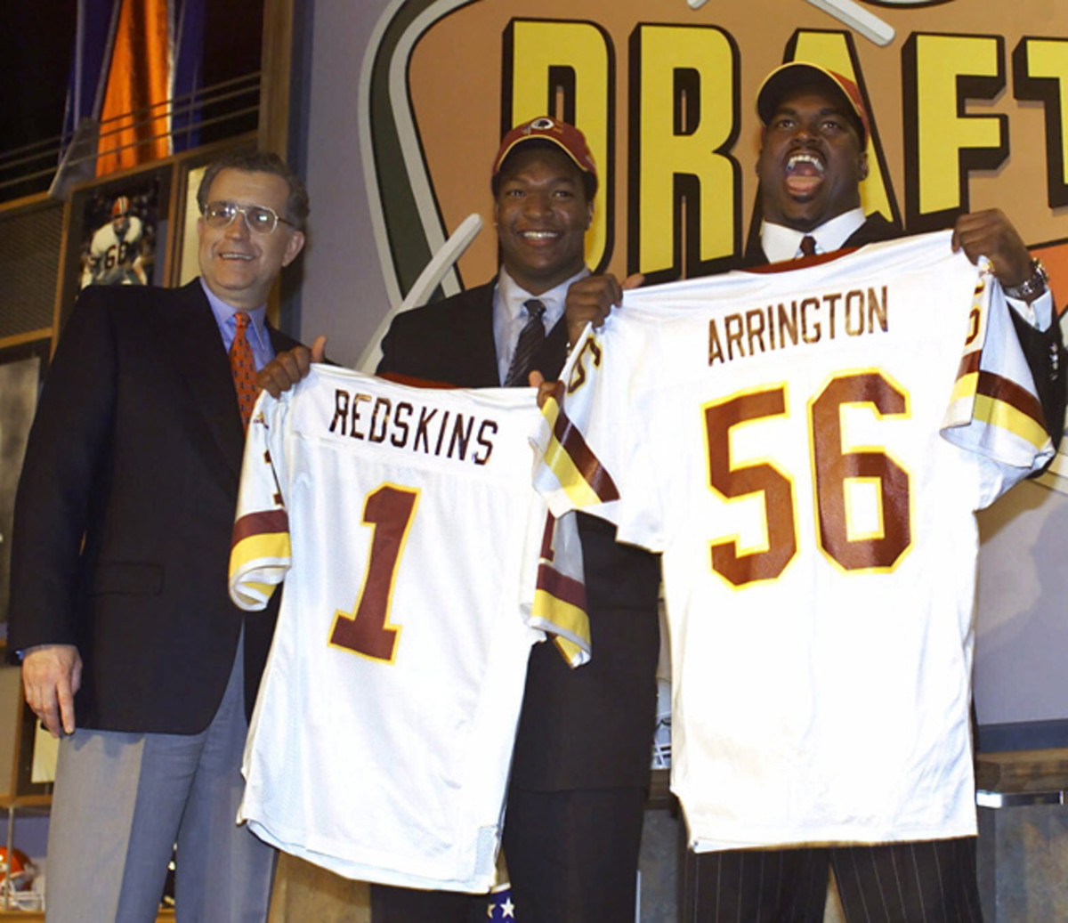 Chris Samuels and LaVar Arrington