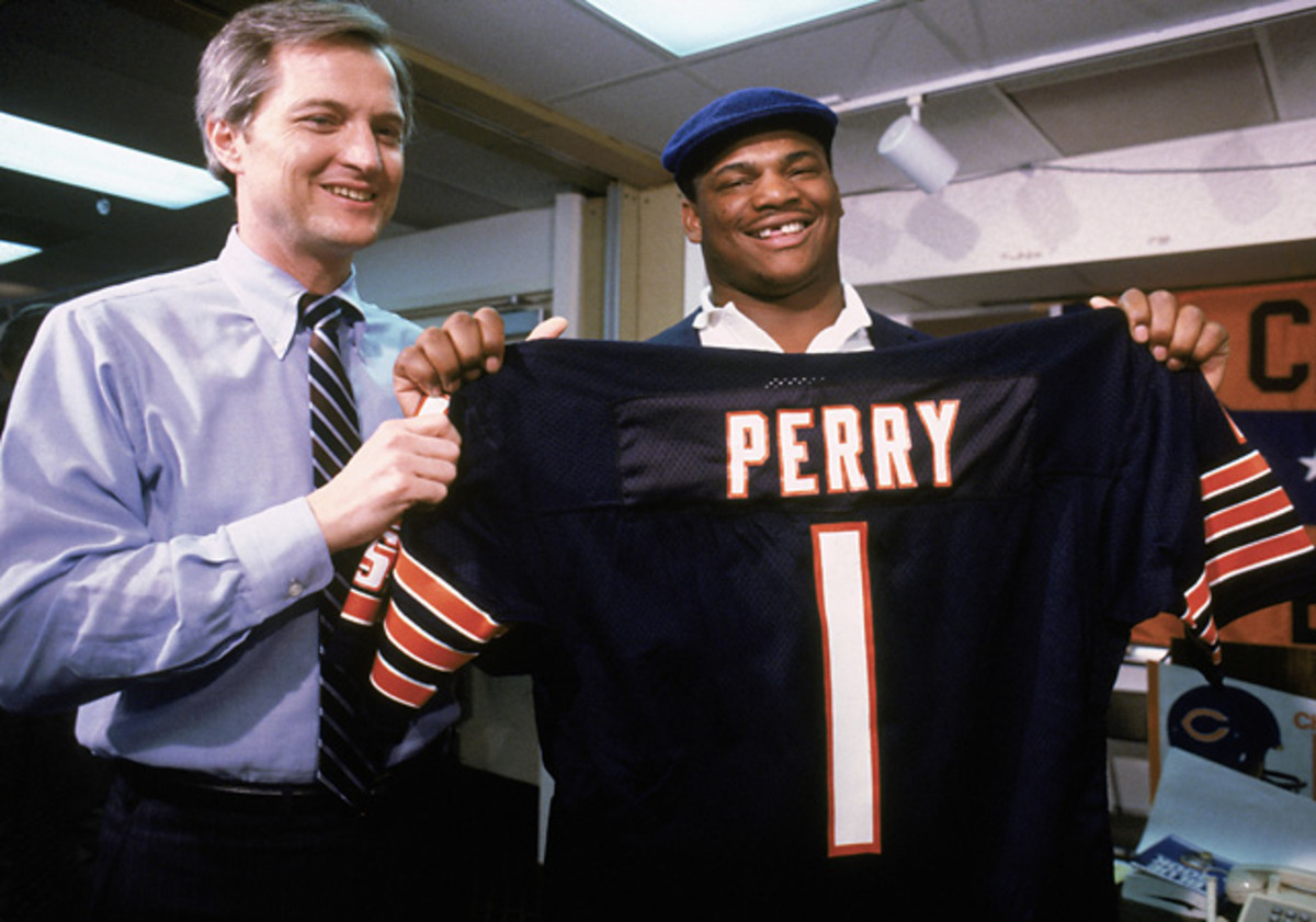 Michael McCaskey and William Perry