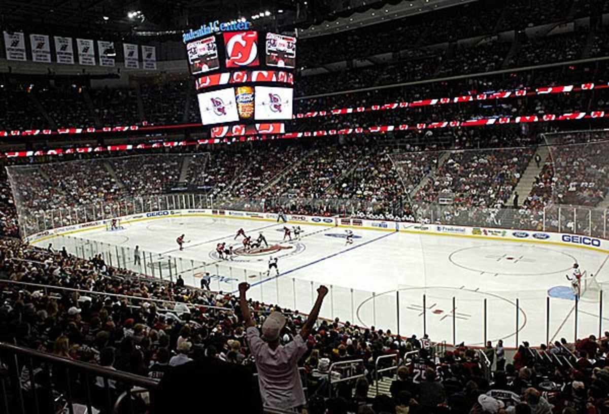 NBA Basketball Arenas - New Jersey Nets Home Arena - Prudential Center