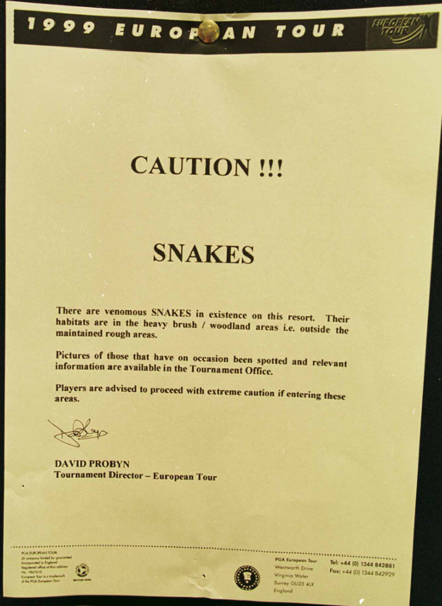 Snake Warning