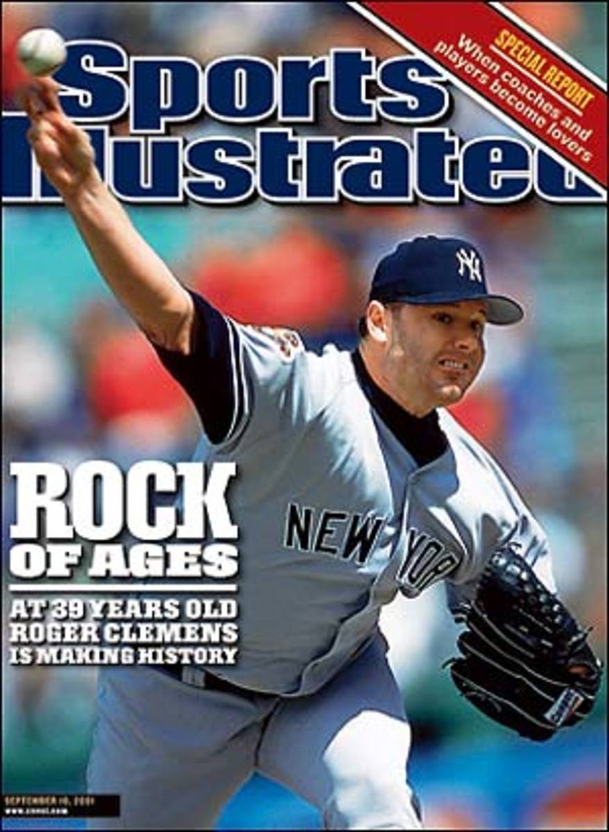 Roger Clemens Signed Sports Illustrated Cover (Cover Only) with
