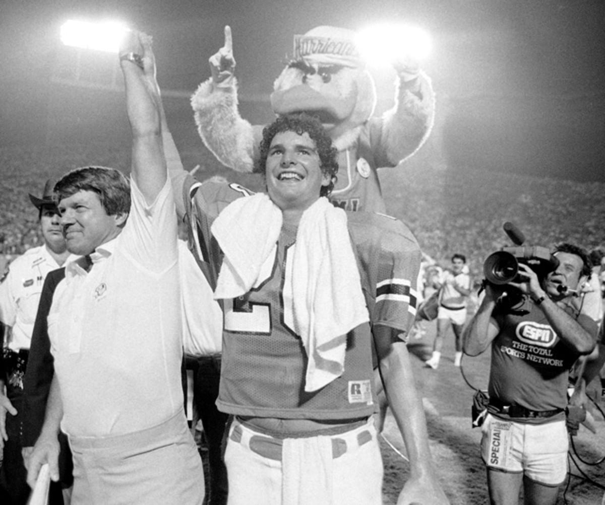 Jimmy Johnson and Bernie Kosar