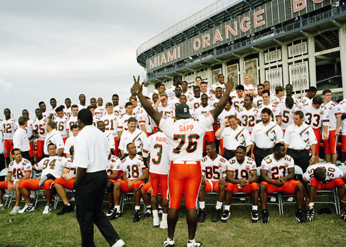 Warren Sapp and Miami Hurricanes