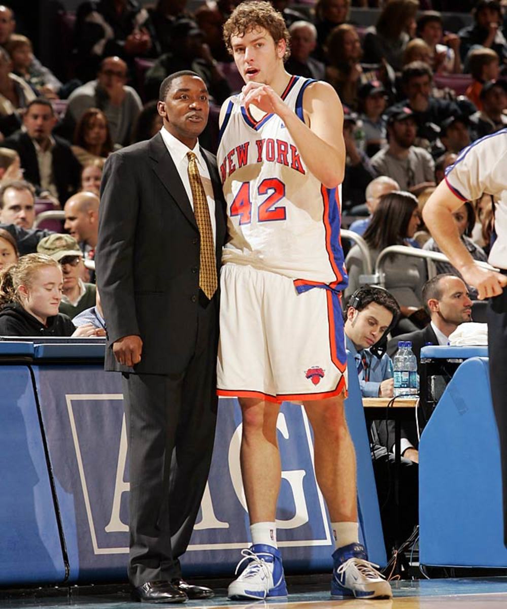 Isiah Thomas and David Lee