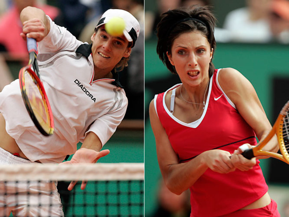 Gaston Gaudio and Anastasia Myskina | 2004 French Open