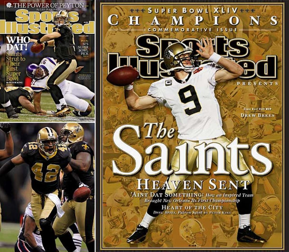 Super Bowl XLIV: Saints storm past Peyton Manning, Colts - Sports  Illustrated Vault