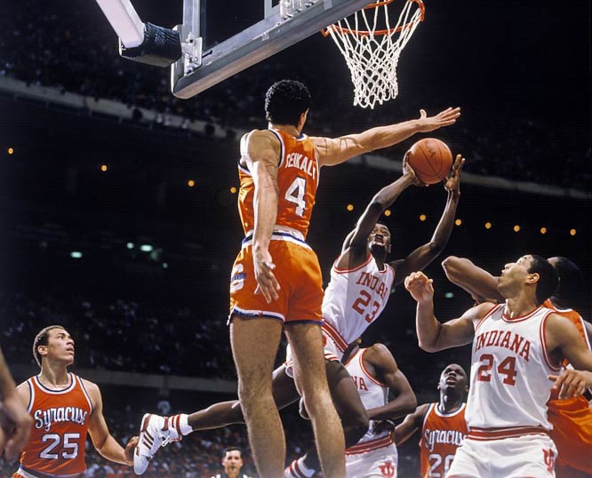 Keith Smart and Rony Seikaly