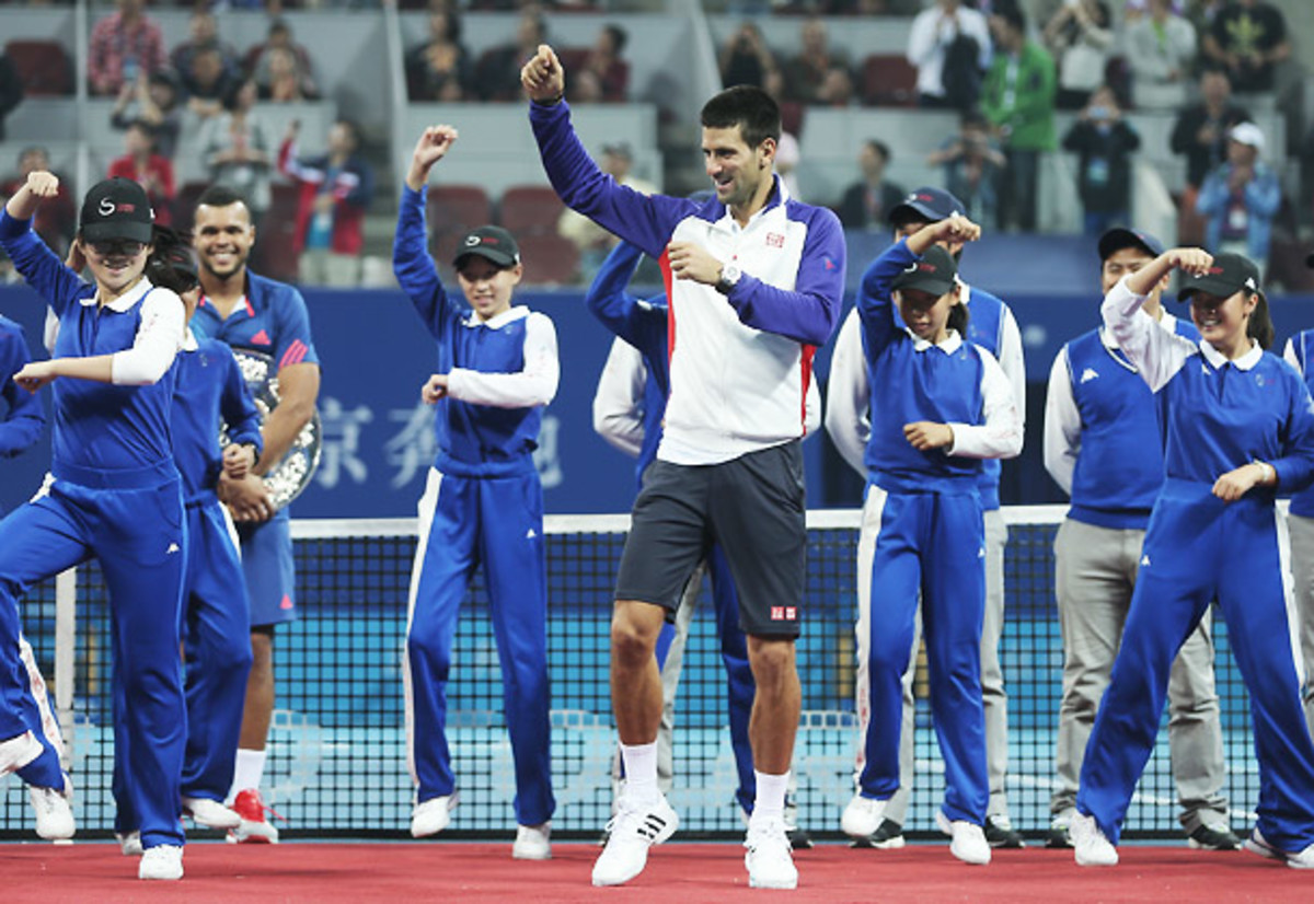 Novak Djokovic Gangnam Style